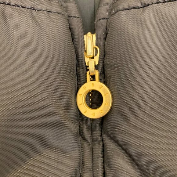 Laurel by Escada NWOT puffer vest black zip up - Picture 5 of 6